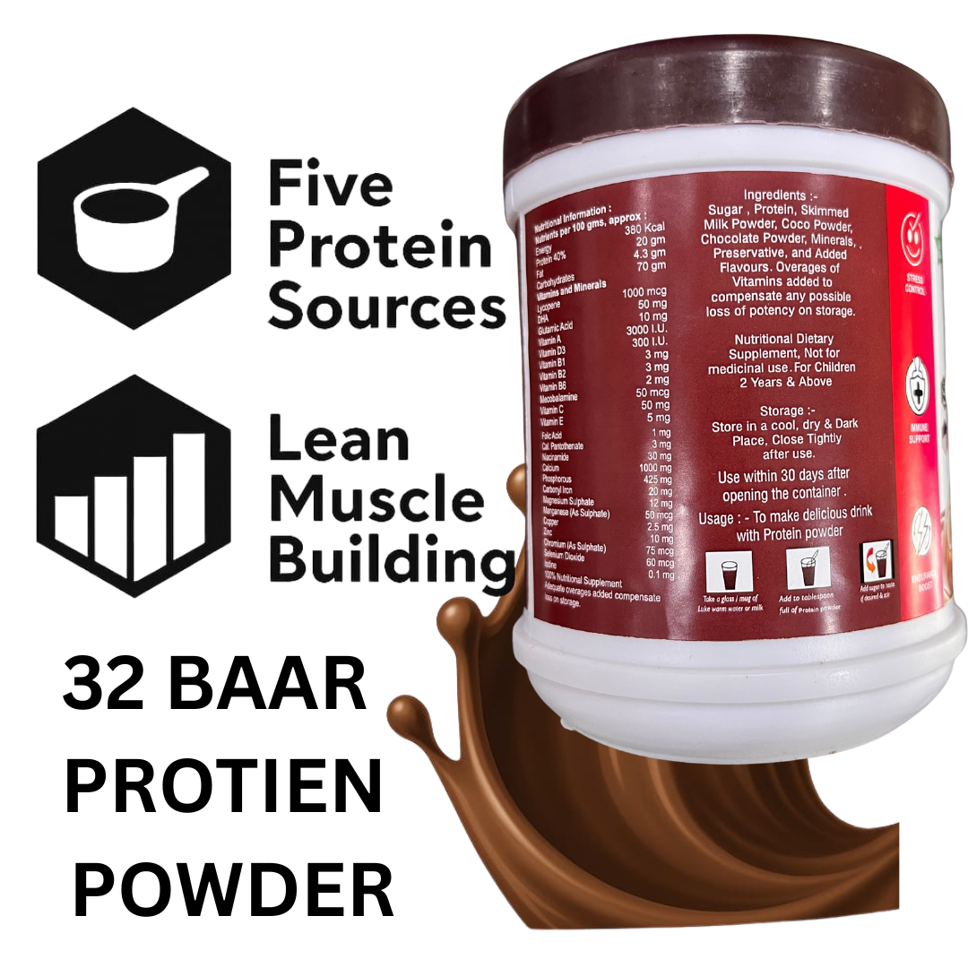 32 BAAR-DHA PROTIEN POWDER