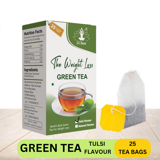 32 Baar Tulsi Flavour Tea Bags (25 Tea Bags)