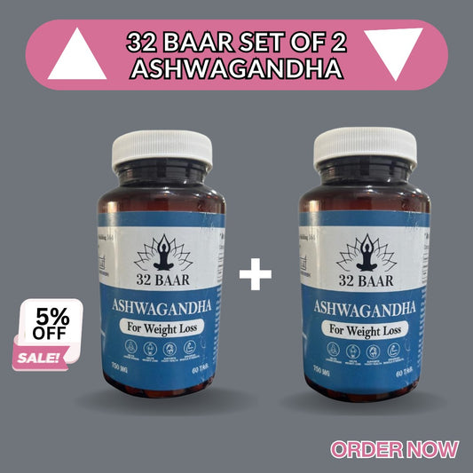 32 BAAR Set Of 2 ASHWAGANDHA