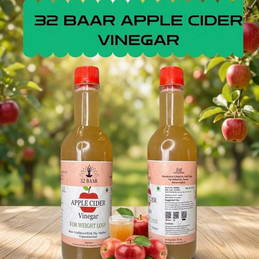 32 BAAR SET OF  APPLE CIDER VINAGER