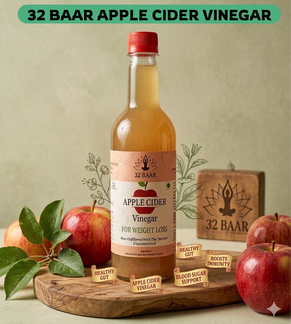32 Baar ACV ( Apple Cider Vinegar)