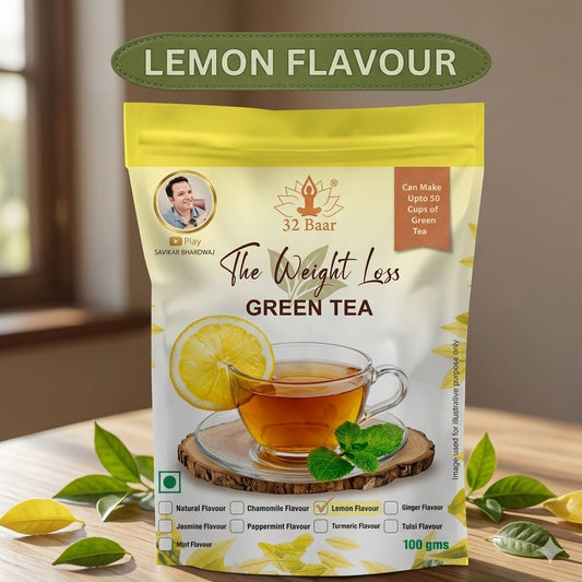 32 Baar Lemon Green Tea leaves