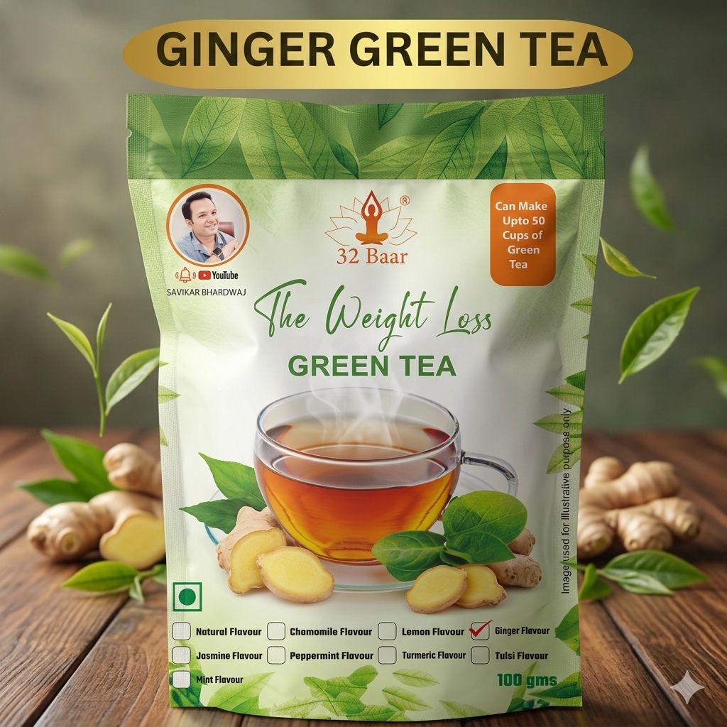 32 Baar Ginger Green Tea