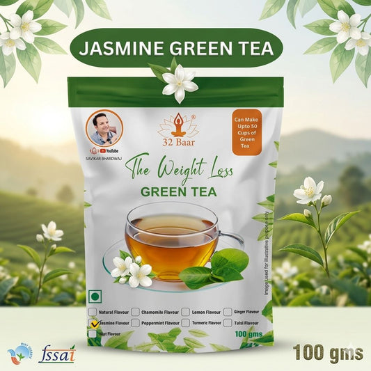 32 Baar Jasmine Green Tea